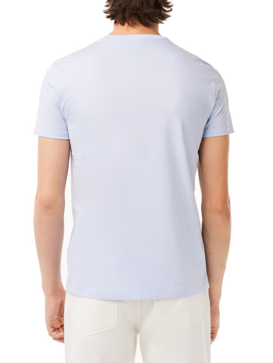 Lacoste Lacoste T-shirt TH6709-J2G Celeste Regular Fit