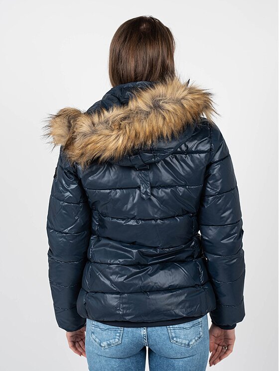 Pepe Jeans Pepe Jeans Μπουφάν μεταβατικό PL402104 | June Σκούρο μπλε Regular Fit