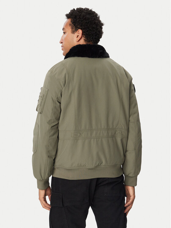 Aeronautica Militare Aeronautica Militare Demisezoninė striukė 262AB3108UCT03151 Chaki Regular Fit
