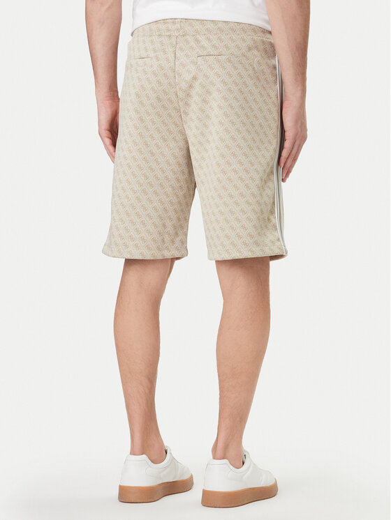 Guess Guess Спортивні шорти Z6GD12 K3220 Бежевий Regular Fit