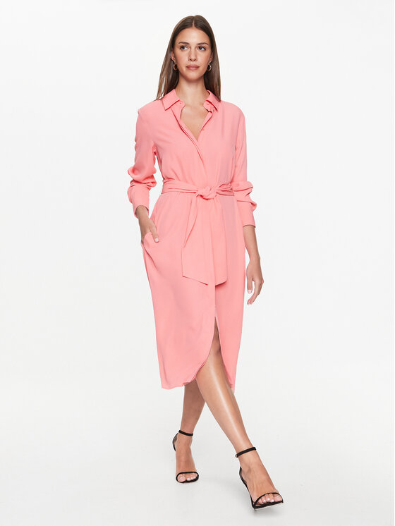 Seidensticker Seidensticker Hemdkleid 60.134572 Rosa Regular Fit