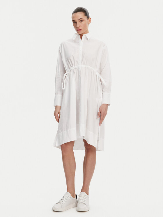 French Connection Rochie de zi 71NZS Alb Regular Fit