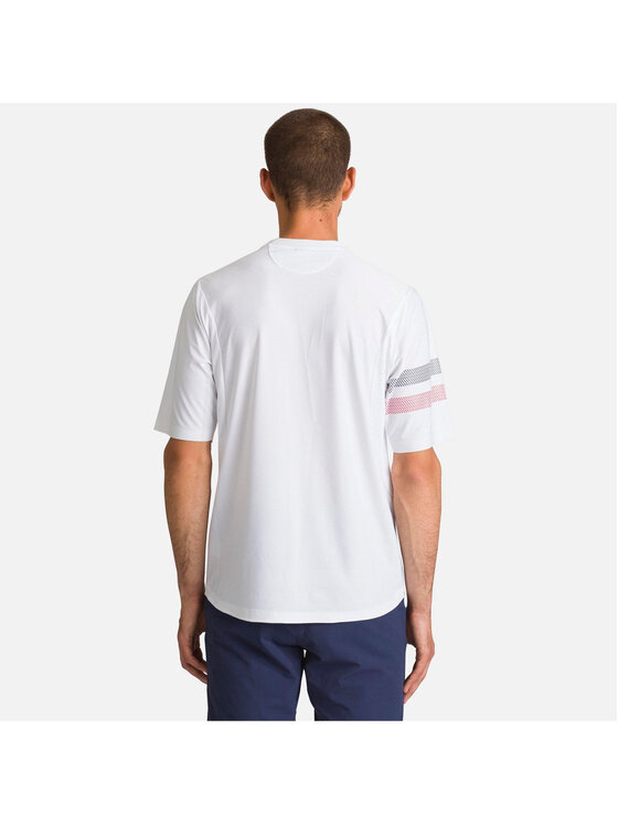 Rossignol Rossignol T-Shirt Tech Light Tee Biały Regular Fit