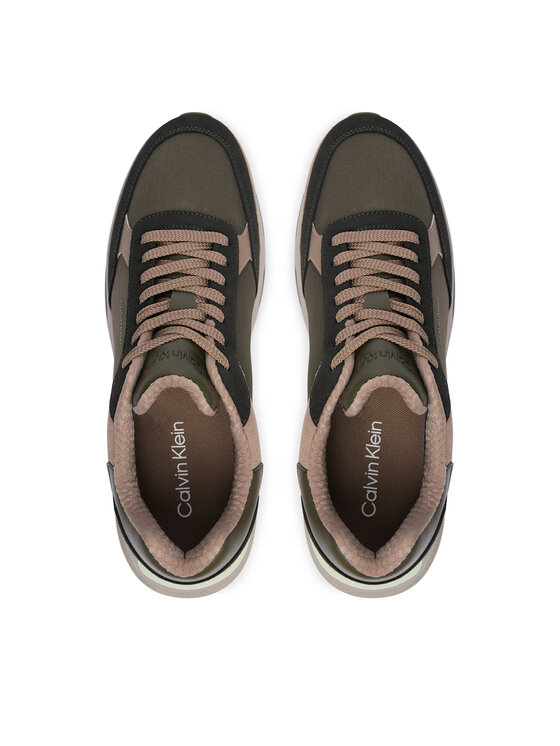 Calvin Klein Calvin Klein Tenisice City Runner Laceup Ny-Su HM0HM02308 Kaki