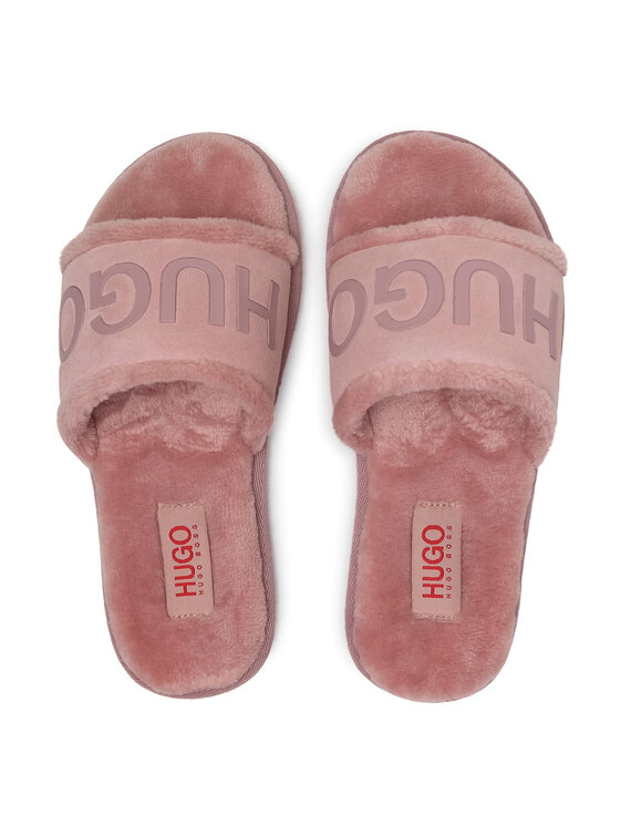 HUGO Hugo Тапочки Cozy Slide 50447321 10233135 01 Рожевий