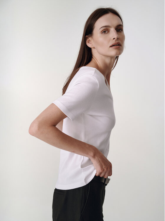 TATUUM TATUUM T-Shirt FINI Biały Classic Fit
