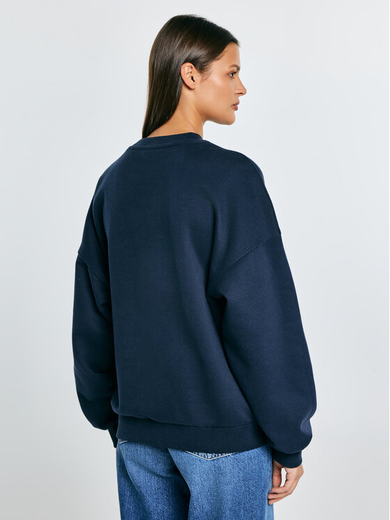 BIG STAR BIG STAR Bluza RUBENA Granatowy Basic Fit