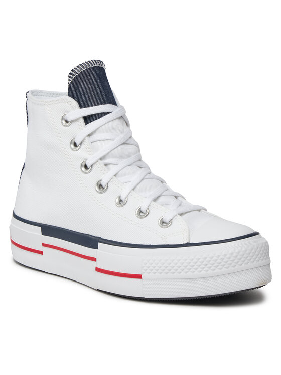 Converse Converse Sneakers aus Stoff Chuck Taylor All Star Lift Retro A03961C Weiß