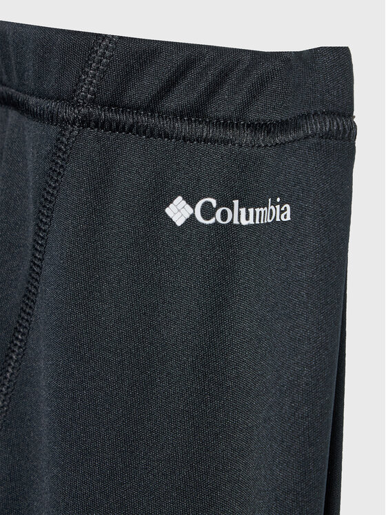 Columbia Columbia Termoprádlo spodní části Midweight Tight 2 1566811 Černá Slim Fit