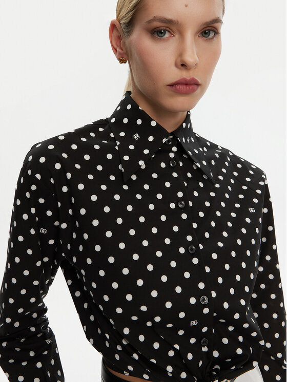 Dolce&Gabbana Dolce&Gabbana Cămașă F5P61T FSFNR Negru Regular Fit