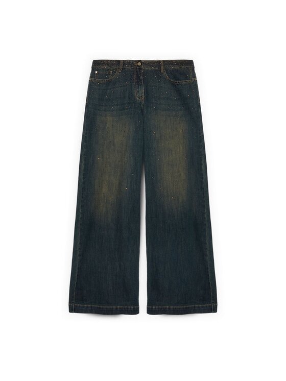 Fiorella Rubino Fiorella Rubino Jeansy P463T505250N034 Niebieski Flared Fit
