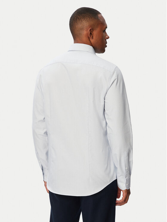 Tommy Hilfiger Tommy Hilfiger Πουκάμισο MW0MW43747 Ανοιχτό μπλε Slim Fit