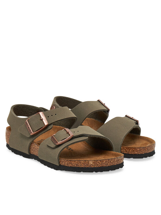 Birkenstock Birkenstock Basutės New York Kids 1029747 S Žalia