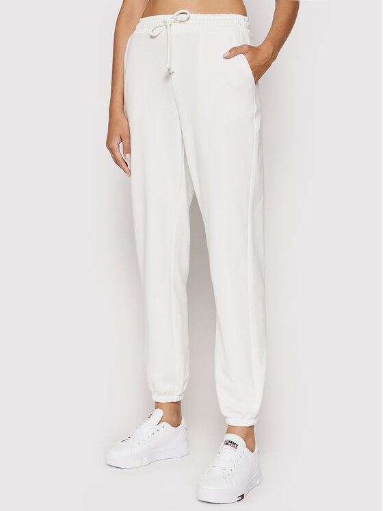 Vero Moda Pantalon jogging Octavia 10251096 Blanc Regular Fit • Modivo.fr
