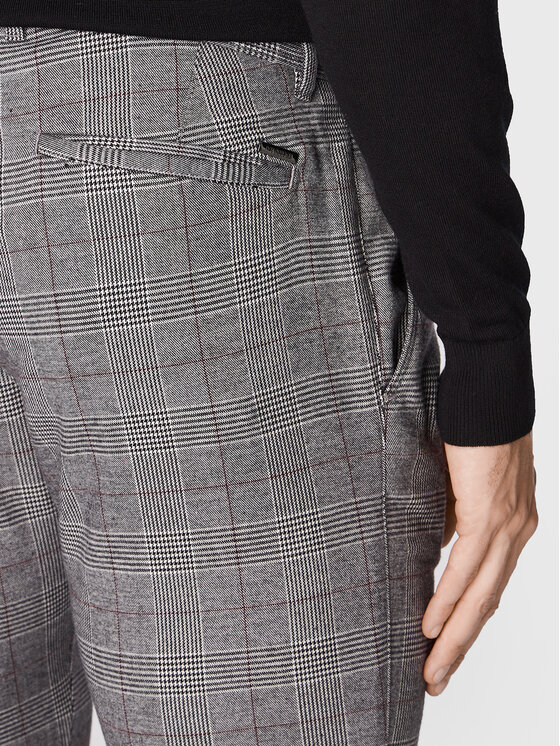 Roy Robson Roy Robson Chino nohavice 941-51 Sivá Slim Fit