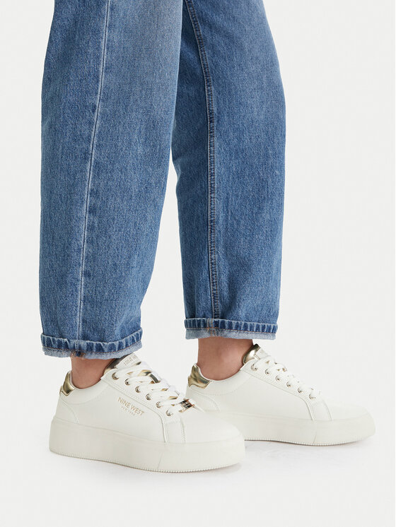 Nine West Nine West Sneakersy CEO-ALIA-01 Biela