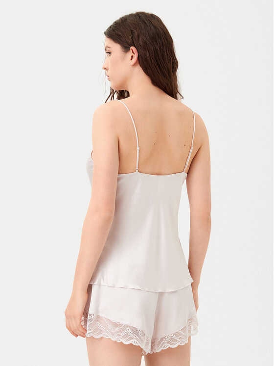Calvin Klein Underwear Calvin Klein Underwear Piżama 000QS7428E Różowy Regular Fit