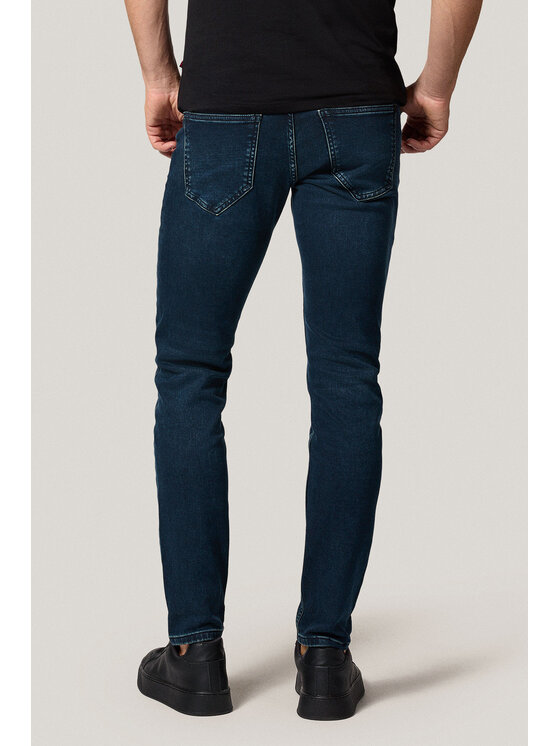 Próchnik Próchnik Jeansy PM9 SP113225000004 Granatowy Slim Fit