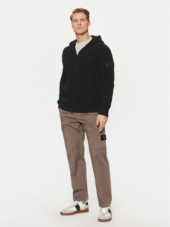 Stone Island Stone Island Ζακέτα 8115528FA Μαύρο Regular Fit