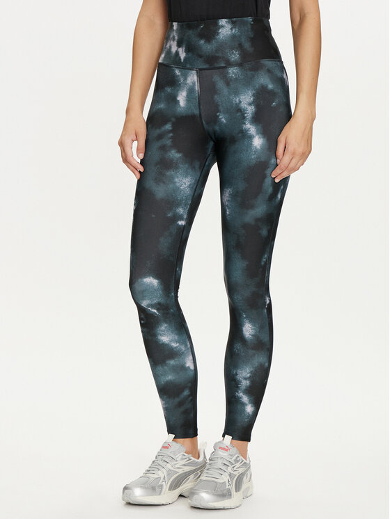 Reebok Leggings Id Train Aop 100034952 Crna Slim Fit