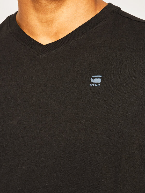 G-Star Raw G-Star Raw Majica Base-S D16412-336-6484 Črna Regular Fit