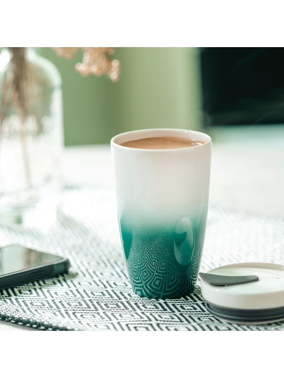 Villeroy & Boch Villeroy & Boch Kubek podróżny To go Green 350 ml Zielony