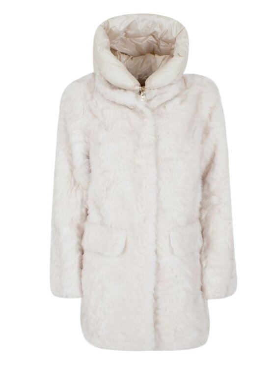 Yes Zee Yes Zee Cappotto Cappotto donna Bianco Regular Fit