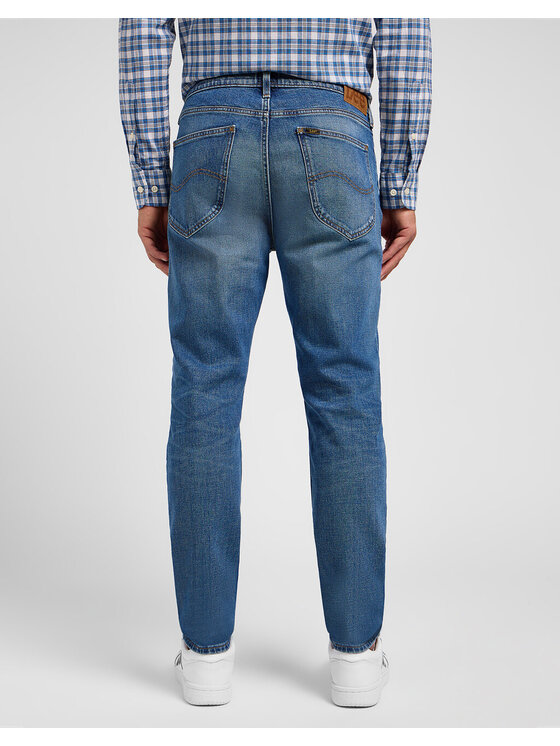 Lee Lee Jeansy AUSTIN Niebieski Slim Fit