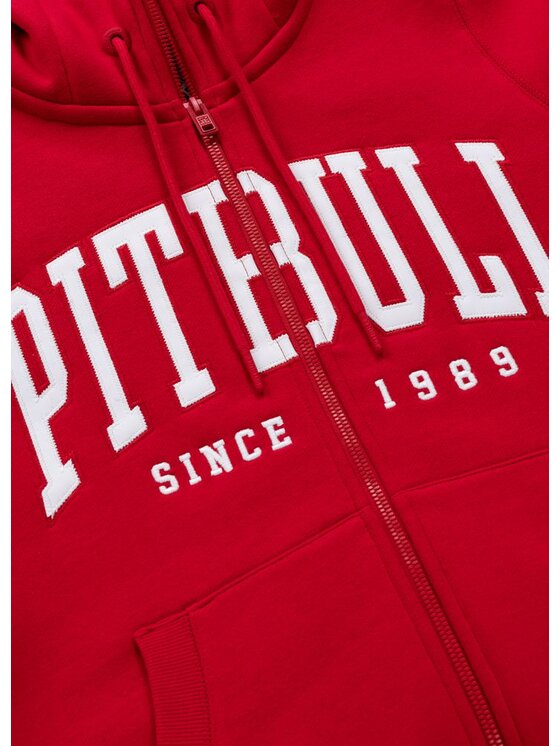 PITBULL PITBULL Bluza NORTON Czerwony Regular Fit