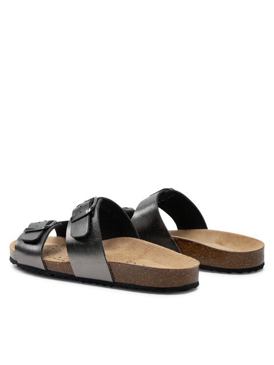 Geox Geox Şlapi D Brionia D35LSL 000BN C1357 Gri