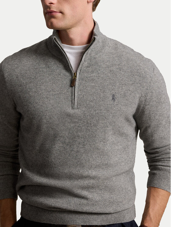 Polo Ralph Lauren Polo Ralph Lauren Džemper 710876756009 Siva Regular Fit