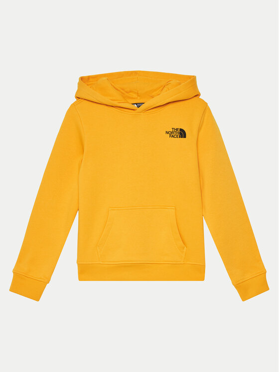 The North Face The North Face Суитшърт Redbox NF0A89H9 Жълт Relaxed Fit