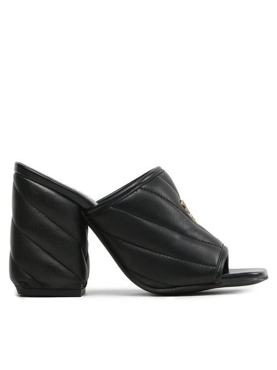 PINKO PINKO Šlepetės Martine Sabot Nappa Trapuntata PE 23 BLKS1 100666 A0O0 Juoda