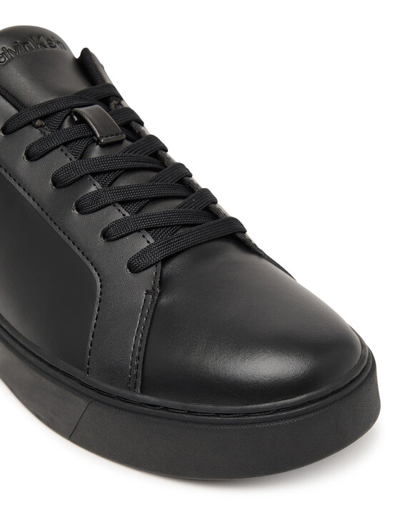 Calvin Klein Calvin Klein Tenisice Classic Cupsole Laceup Lth YM0YM01435 Crna