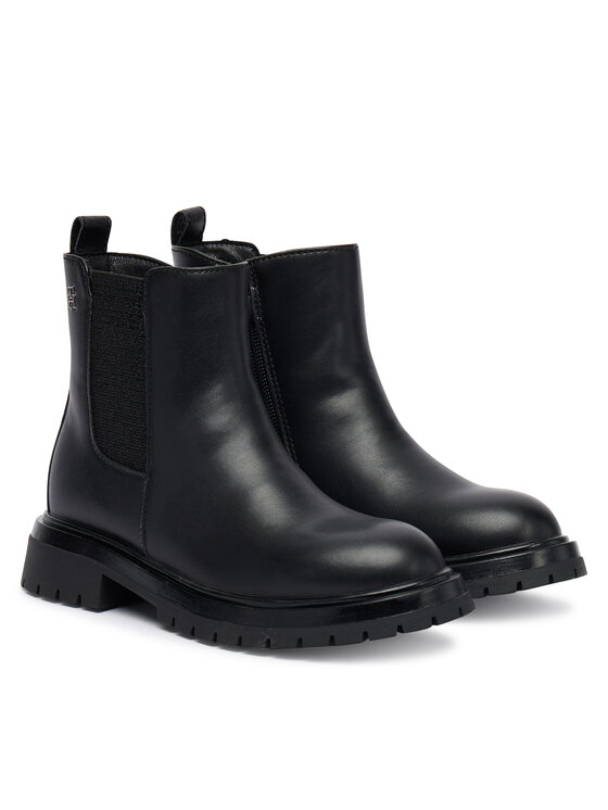 Tommy Hilfiger Tommy Hilfiger Μποτάκια T3A5-34152-1355999 S Μαύρο
