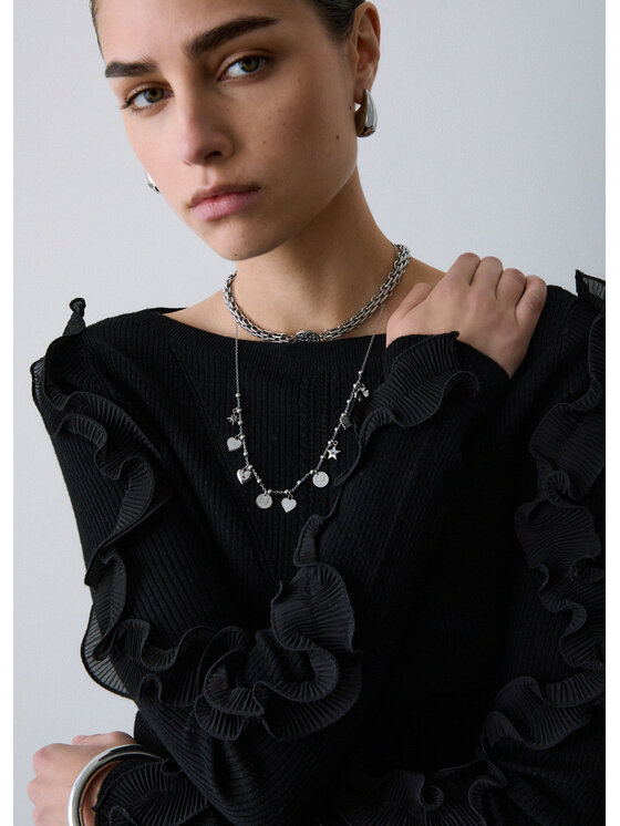 Liu Jo Liu Jo Maglione CF6042MA82O22222 Nero Regular Fit