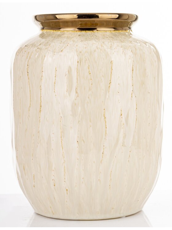 MIAhome MIAhome Wazon ceramiczny MEEKE-2 mały Biały