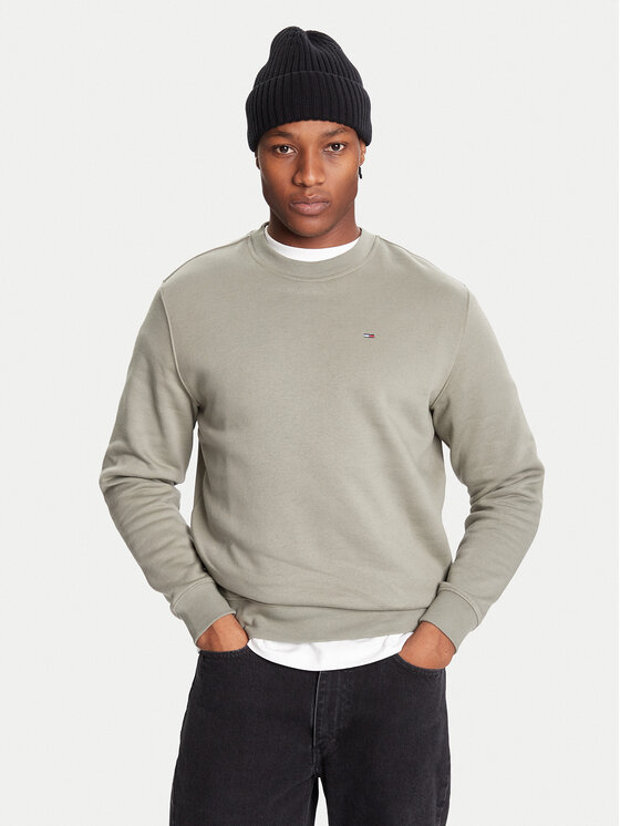 Tommy Jeans Tommy Jeans Džemperis ar kapuci DM0DM20741 Zaļš Regular Fit