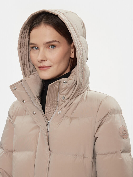 Woolrich Woolrich Pernata jakna Alsea CFWWOU0697FRUT1148 Bež Regular Fit