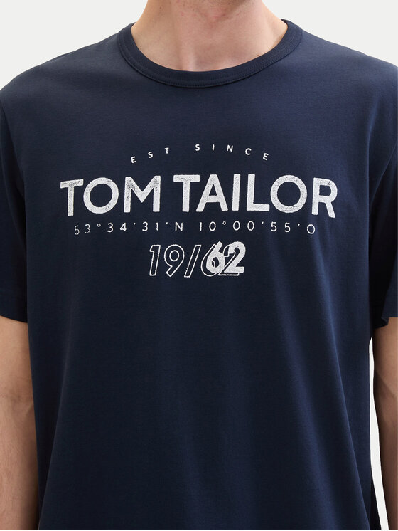 Tom Tailor Tom Tailor T-Shirt 1041871 Dunkelblau Regular Fit