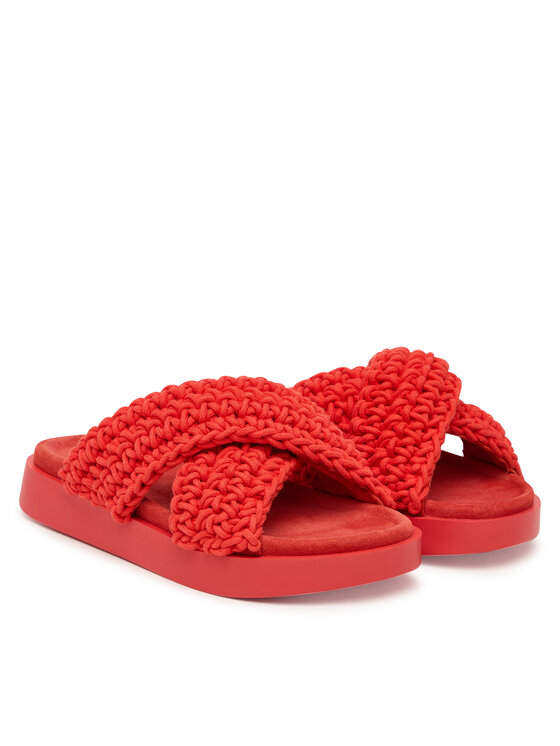 Inuikii Inuikii Şlapi Woven 1004.003.0062 Roșu