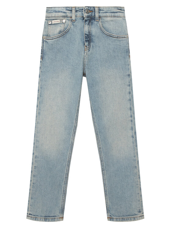 Calvin Klein Jeans Blugi Dad Dante LVCKTJC20B Albastru Regular Fit