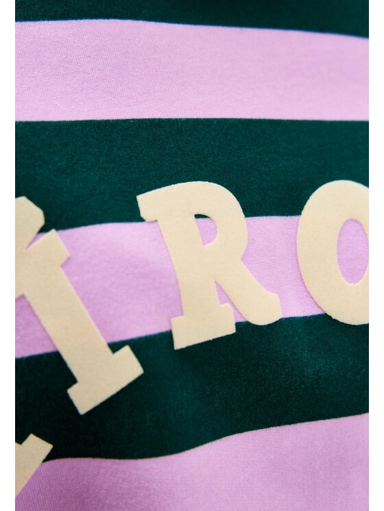 Mirons Mirons Longsleeve Print Kolorowy Regular Fit