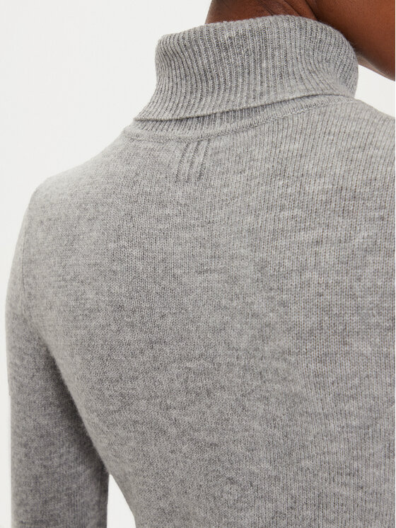 Marella Marella Krekls ar augstu apkakli Donata 2423366074 Pelēks Regular Fit