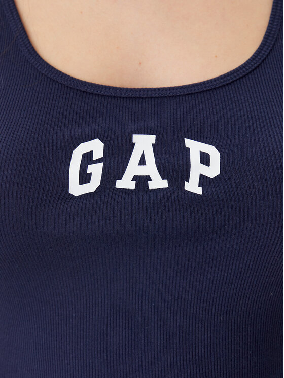 Gap Gap Топ 585421-00 Cиній Slim Fit
