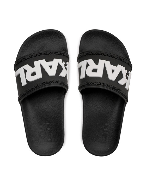 KARL LAGERFELD KARL LAGERFELD Șlapi KL80904 Negru