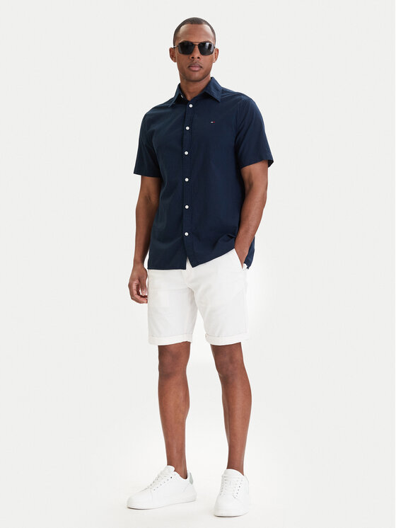 Tommy Jeans Tommy Jeans Cămașă DM0DM22786 Bleumarin Regular Fit