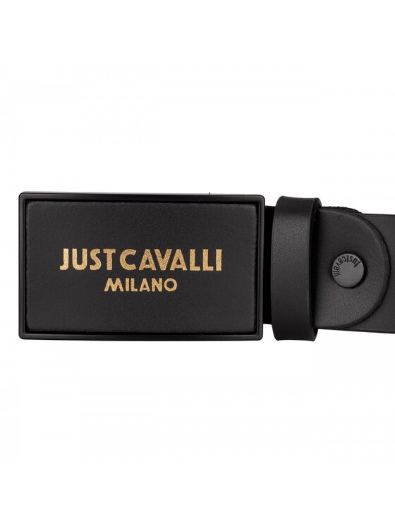 Just Cavalli Just Cavalli Pánský pásek 79QA6F10.ZP296 Černá