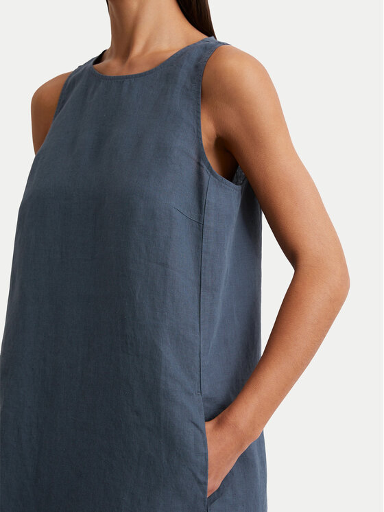 Marc O'Polo Marc O'Polo Sommerkleid 516 0324 21237 Blau Regular Fit