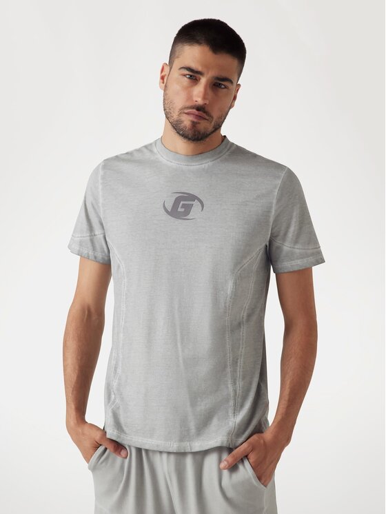 Guess Guess T-Shirt 176629 Šedá Classic Fit